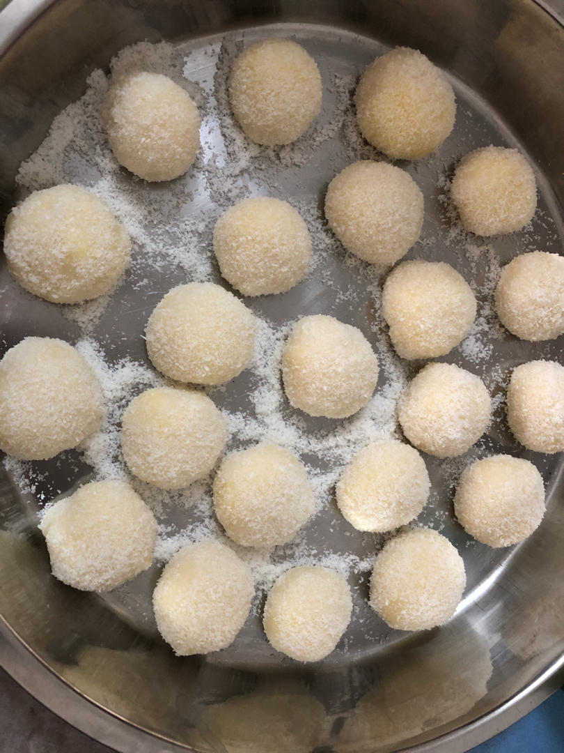 超超76做的花生芝麻糯米糍