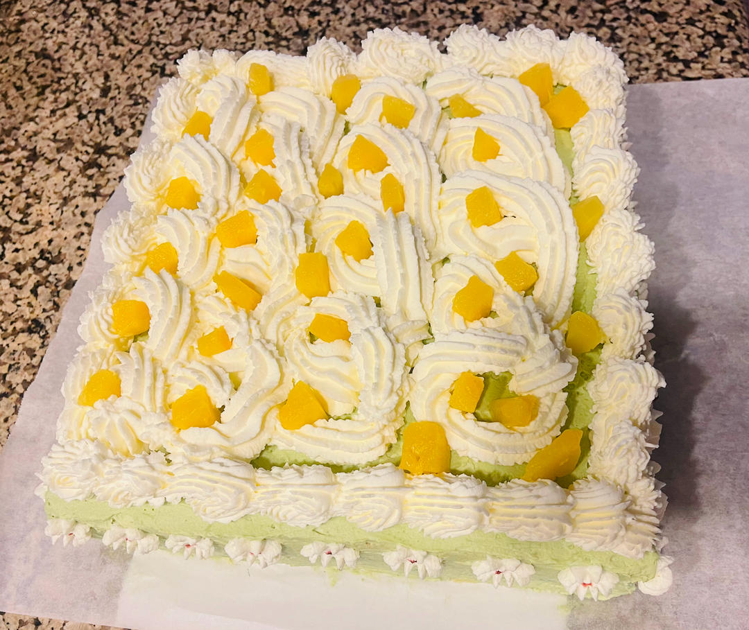 谁都能学会的裱花款式——可可蛋糕