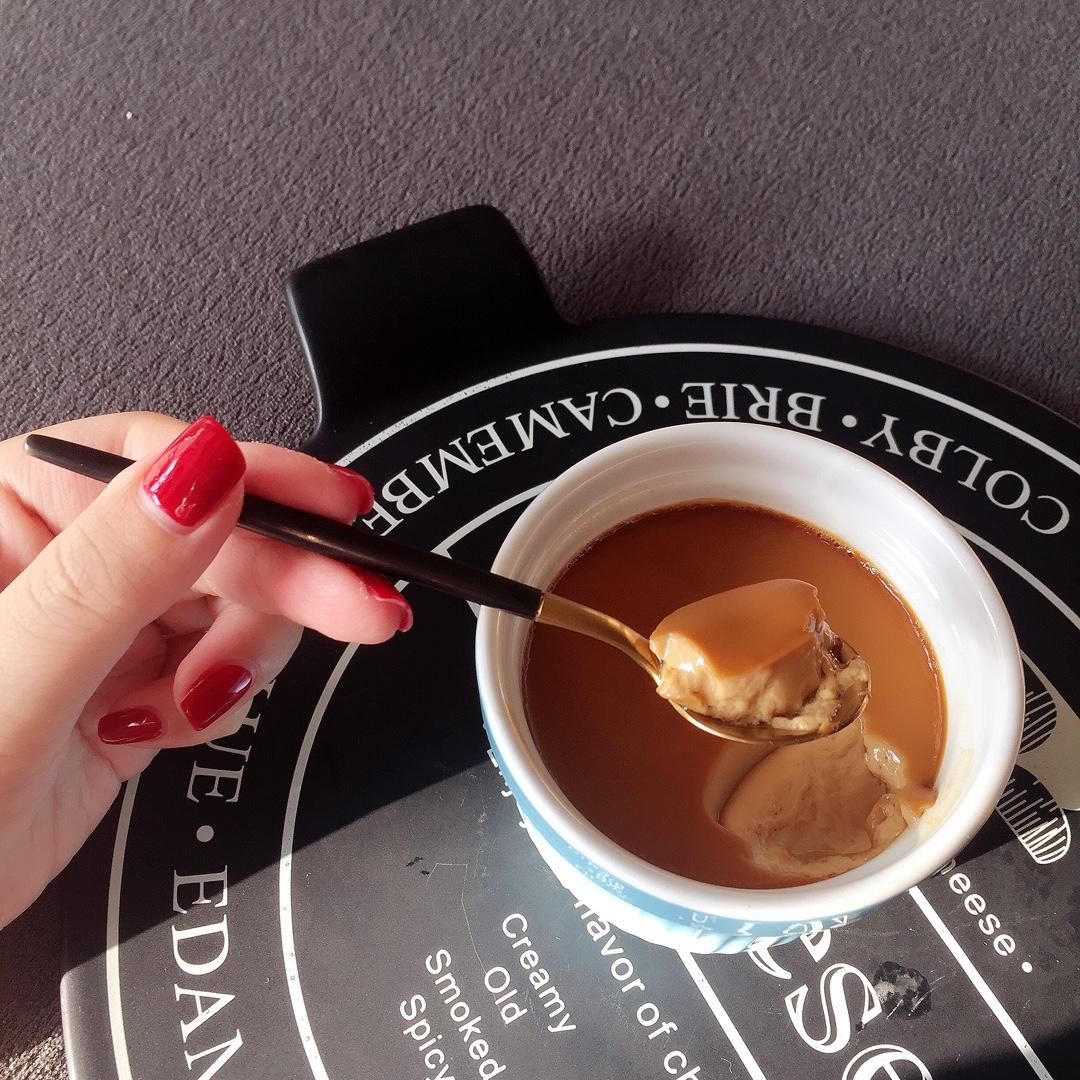 #海尔嫩烤箱#港式鸳鸯布丁-浓郁经典的红茶咖啡