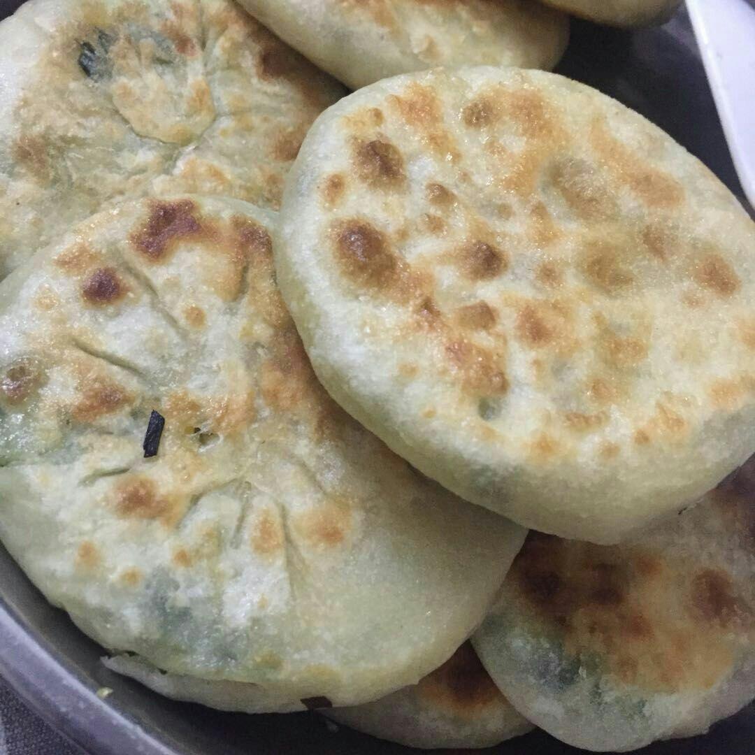 薄皮韭菜饼