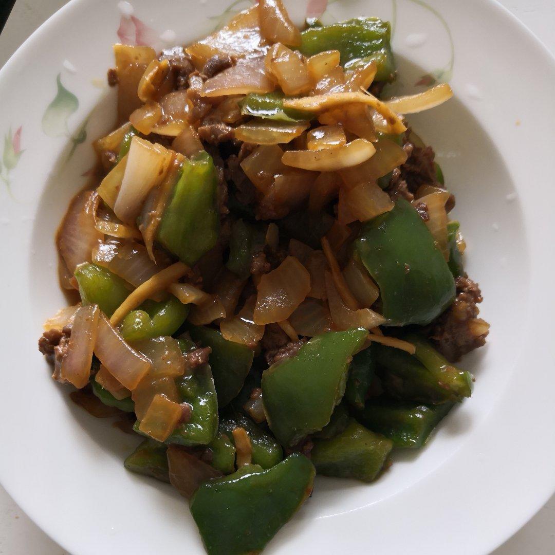 青椒炒牛肉
