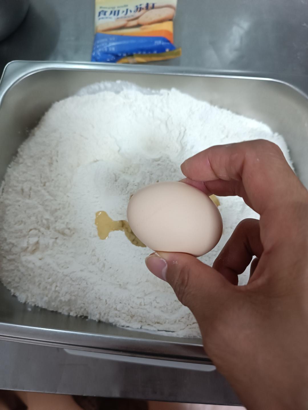 纯奶手撕吐司的做法 步骤1
