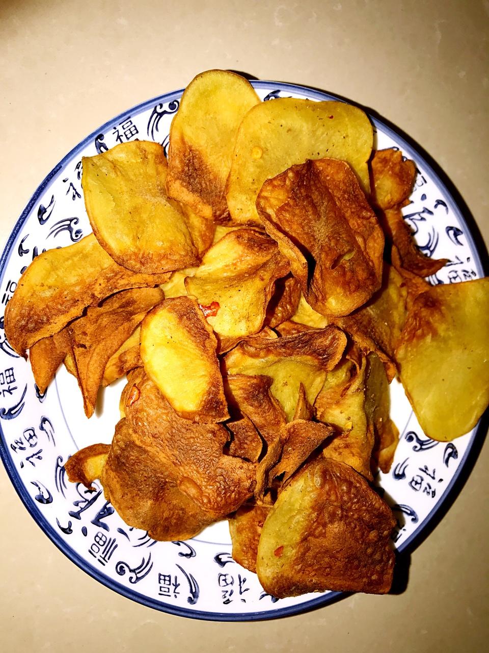 薯片（健康无油烤箱版）