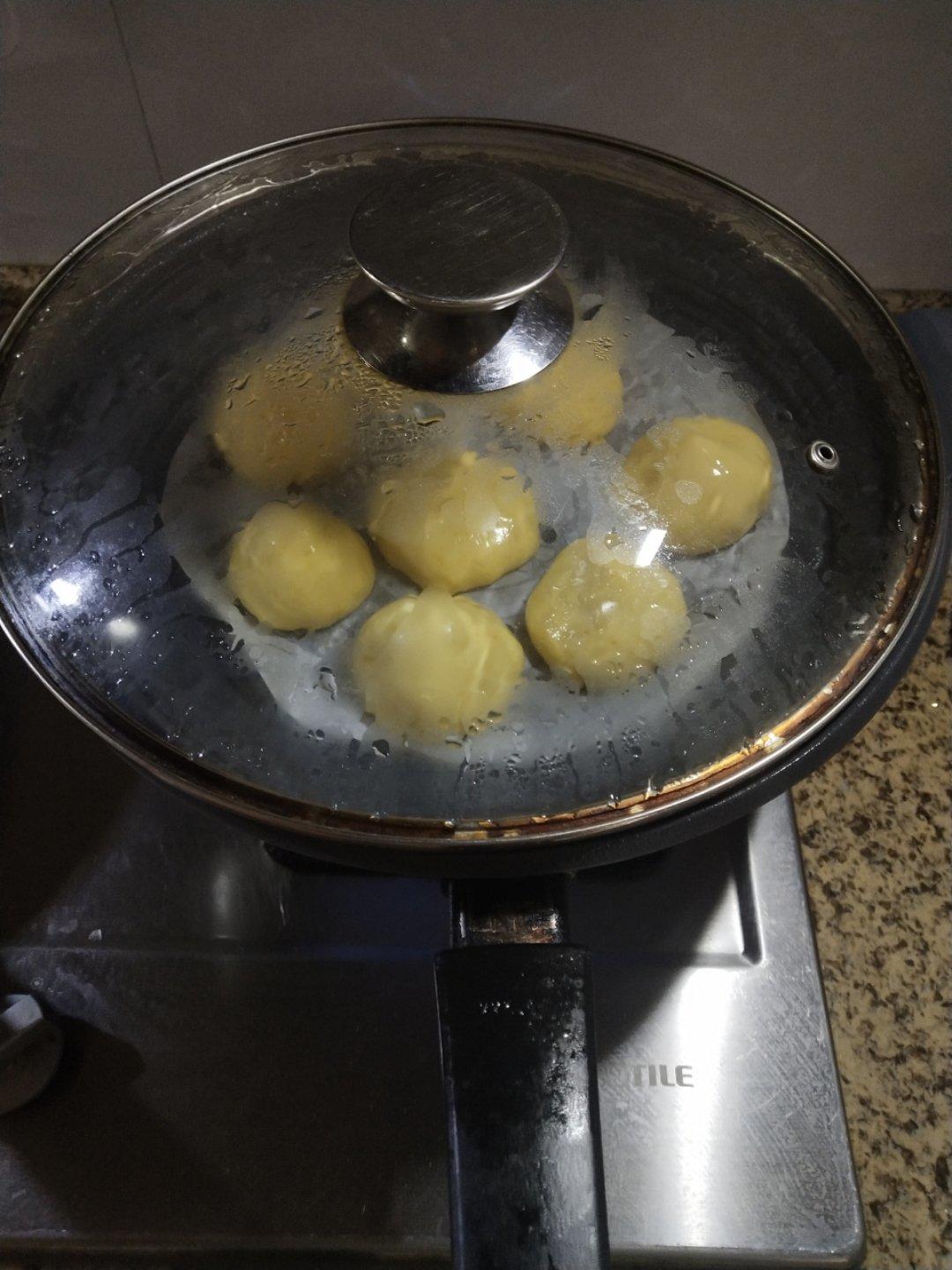 奶香糯米窝窝头