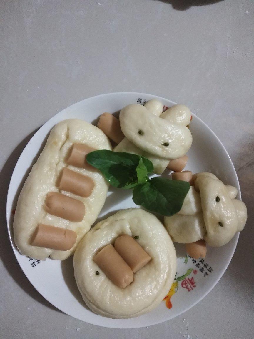 香肠兔子馒头卷