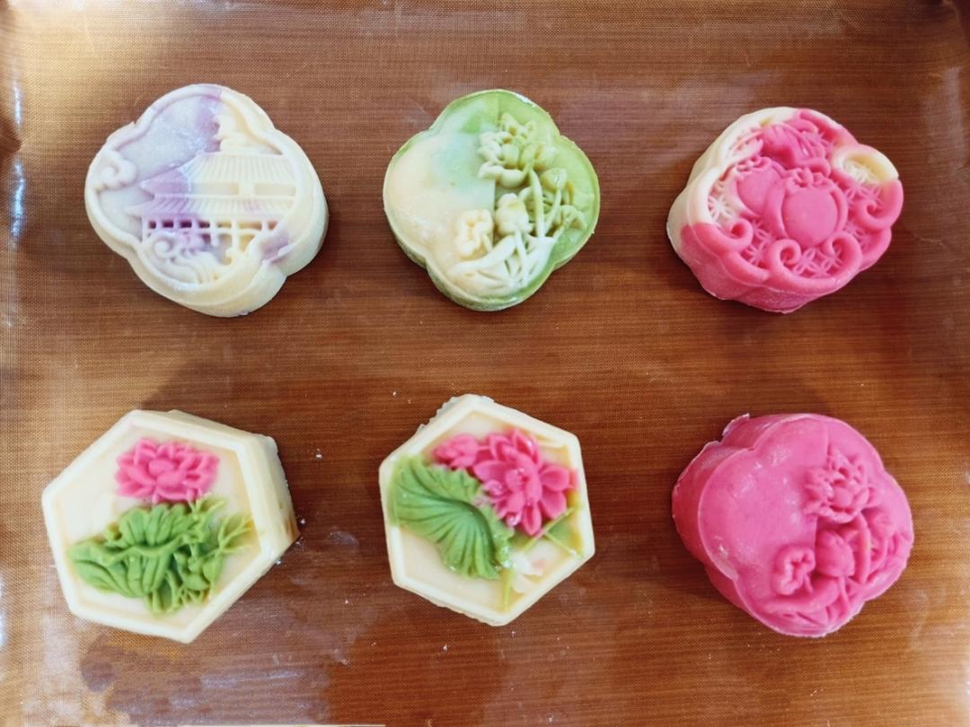 详细步骤手工桃山皮月饼