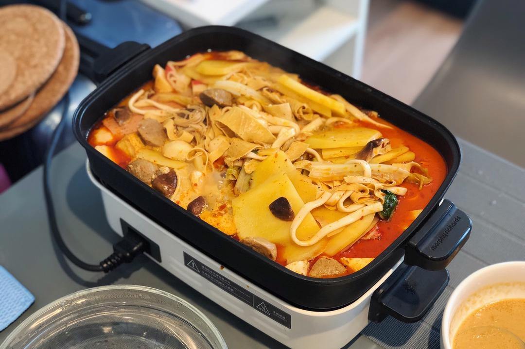 自制牛奶麻辣烫