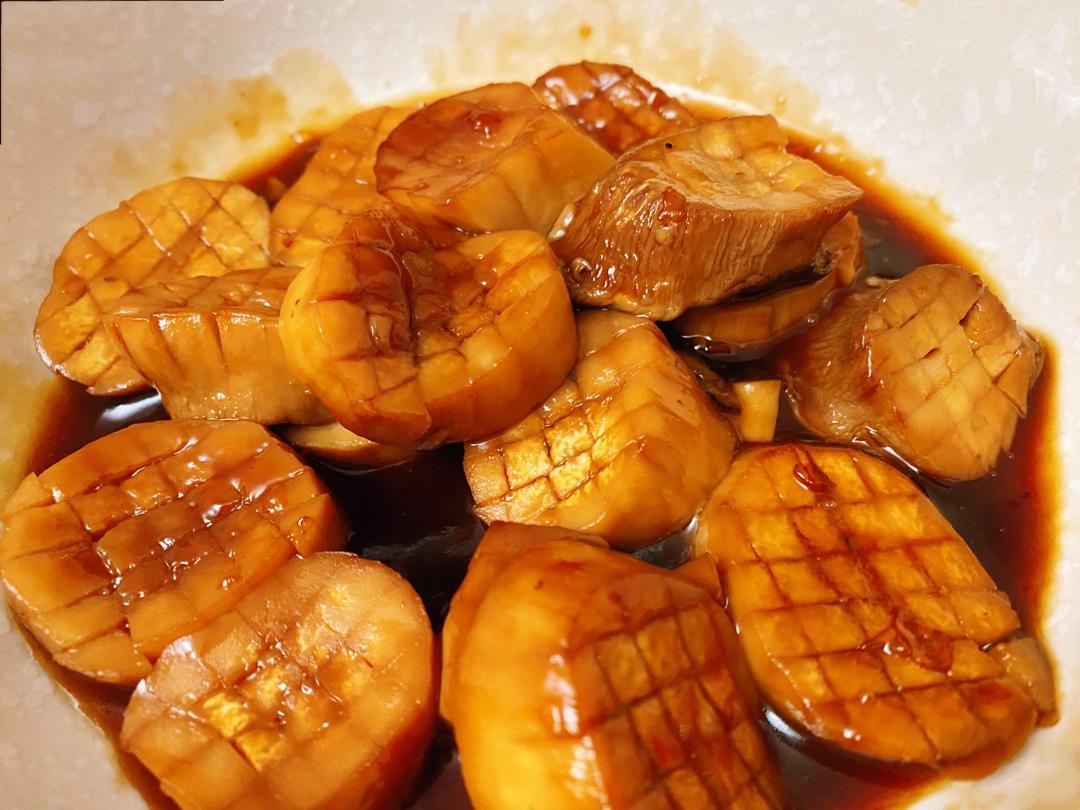 蚝油杏鲍菇｜假鲍鱼🐟 下饭神器3步完成