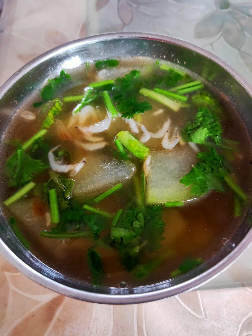 冬瓜虾皮汤