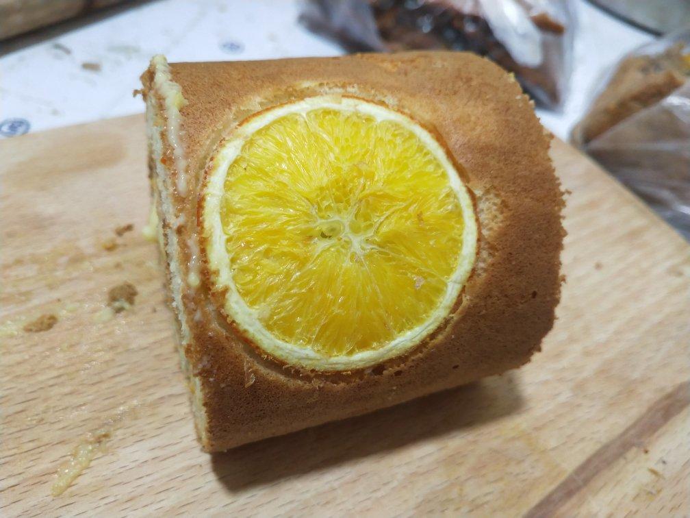 橙香蛋糕卷