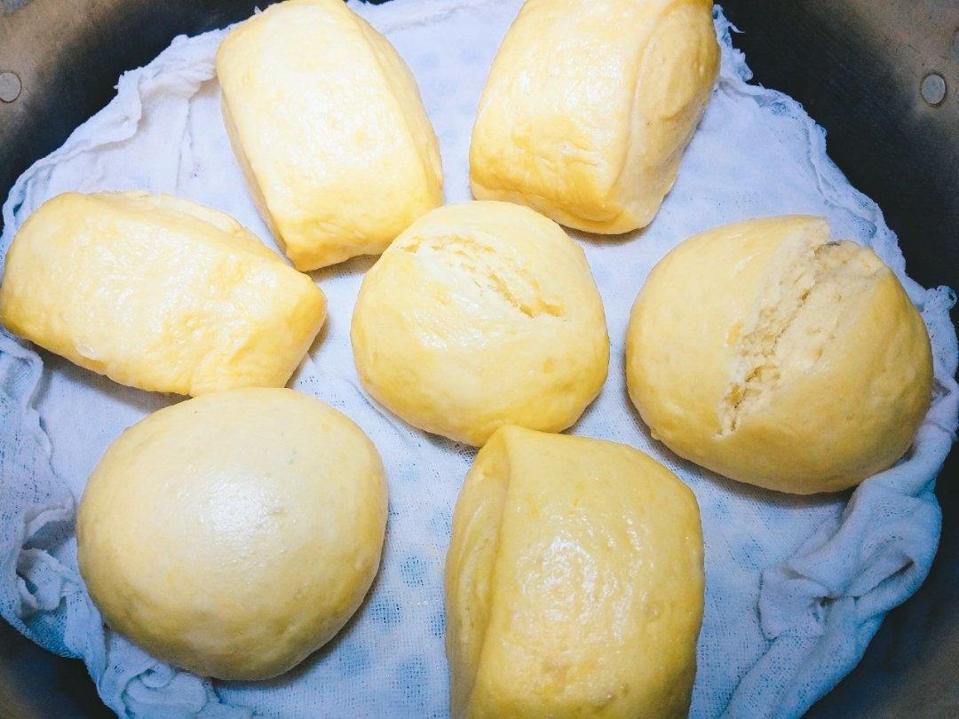 新手也可以--详解如何做出人见人爱、金黄的南瓜馒头