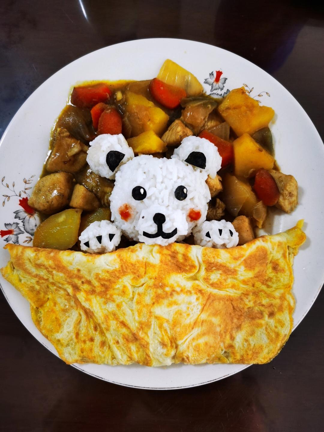 🌸晚安熊咖喱饭🍛
