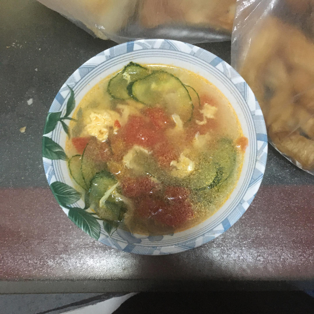 简单的食材做美味的番茄鸡蛋汤