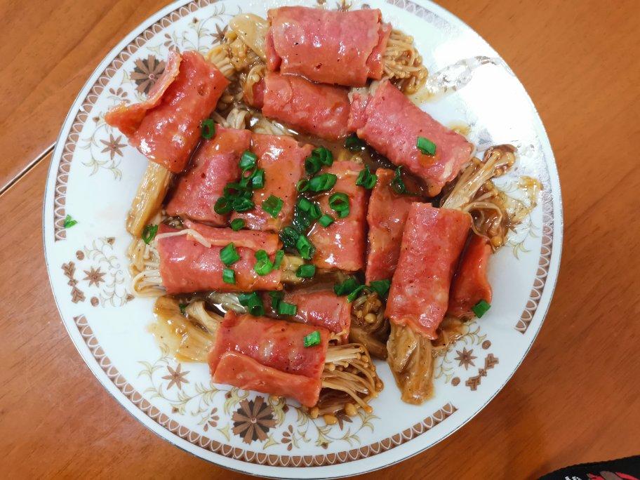 金针菇培根卷