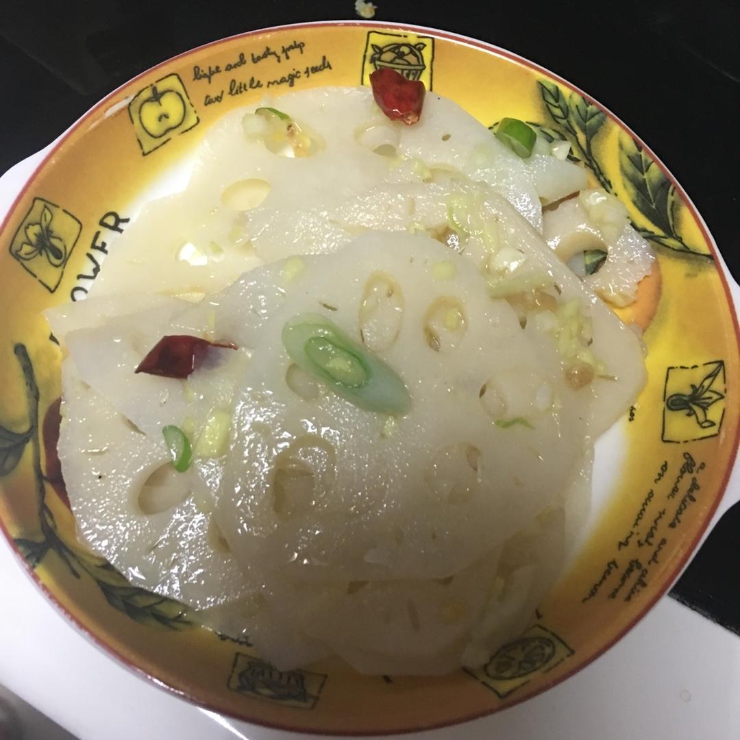 炝拌莲菜