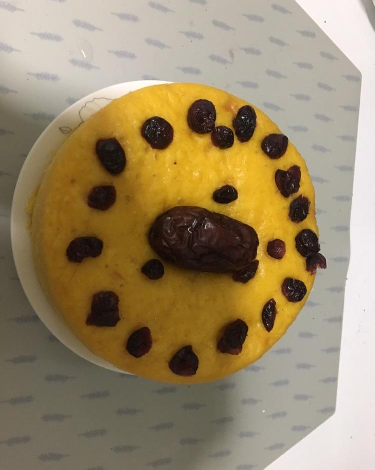 南瓜发糕 Steamed Pumpkin Cake