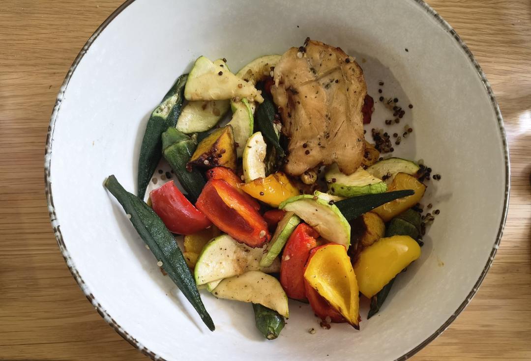 烤时蔬——空气炸锅版