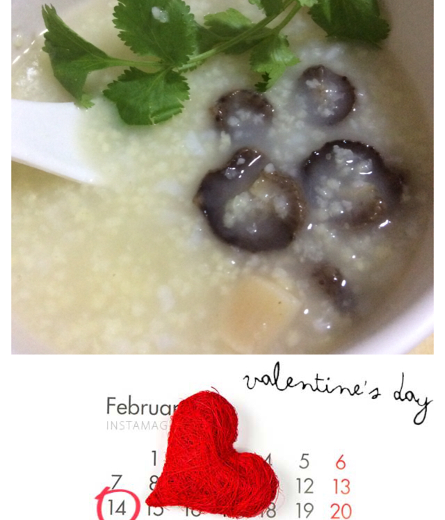 海参虾仁干贝粥