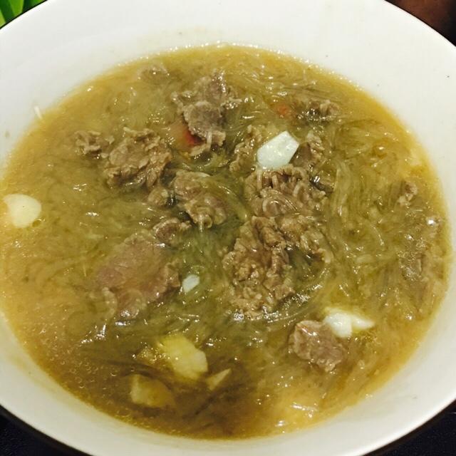 沙茶牛肉粉丝煲