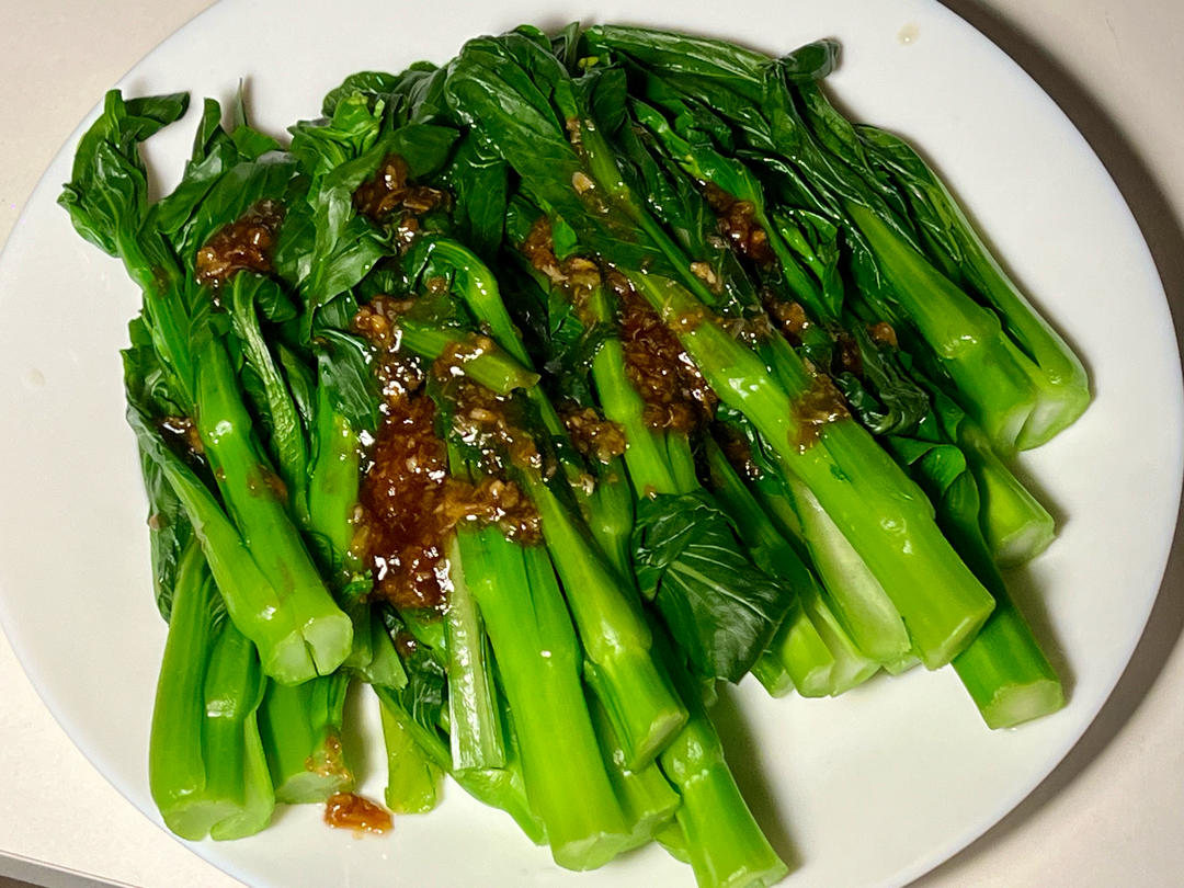 白灼菜心