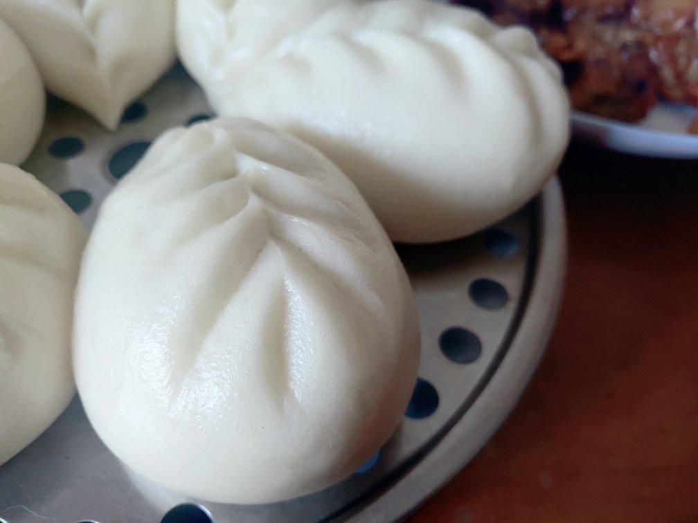 发酵面团-艾草柳叶包