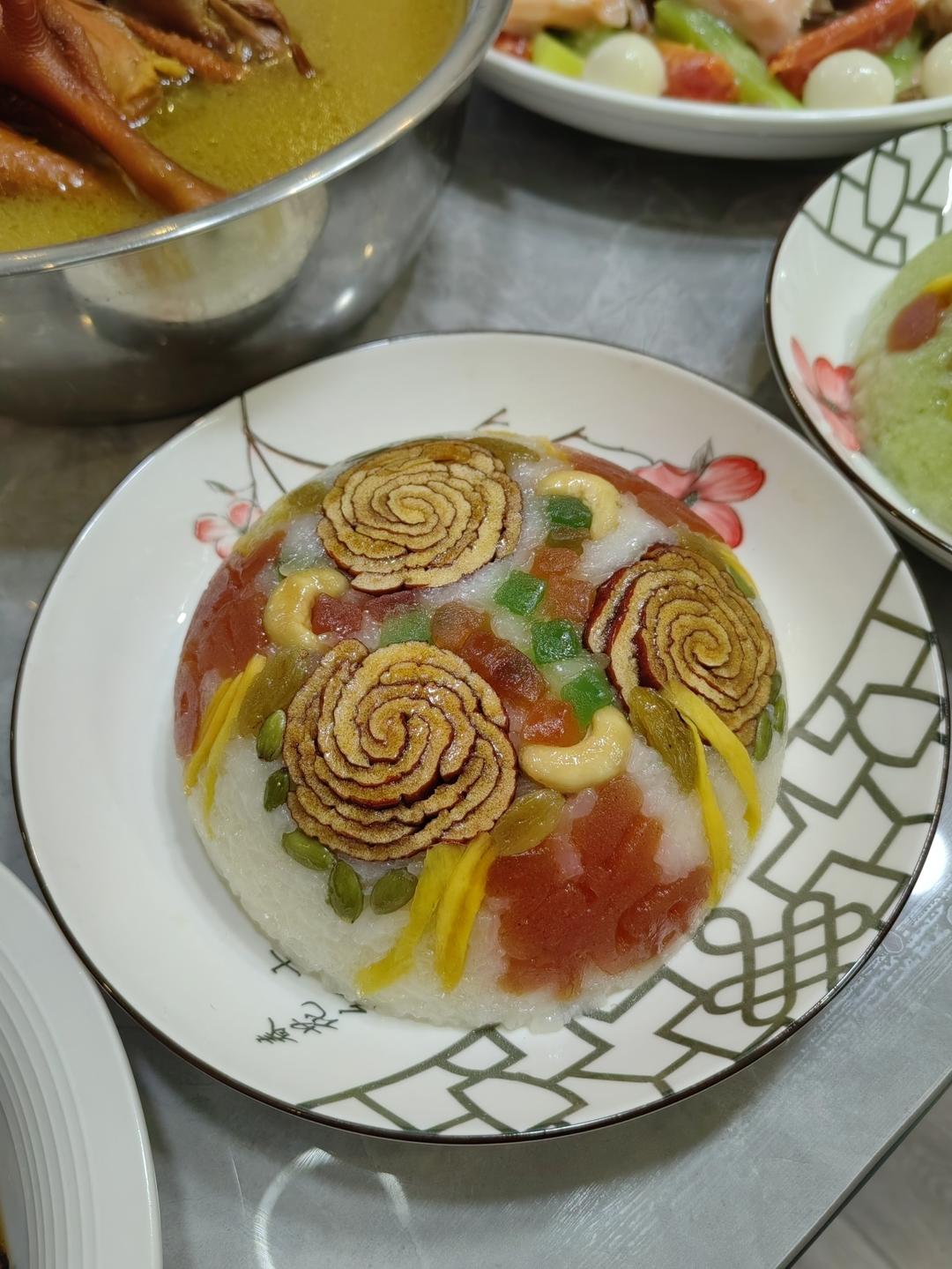 花开富贵八宝饭