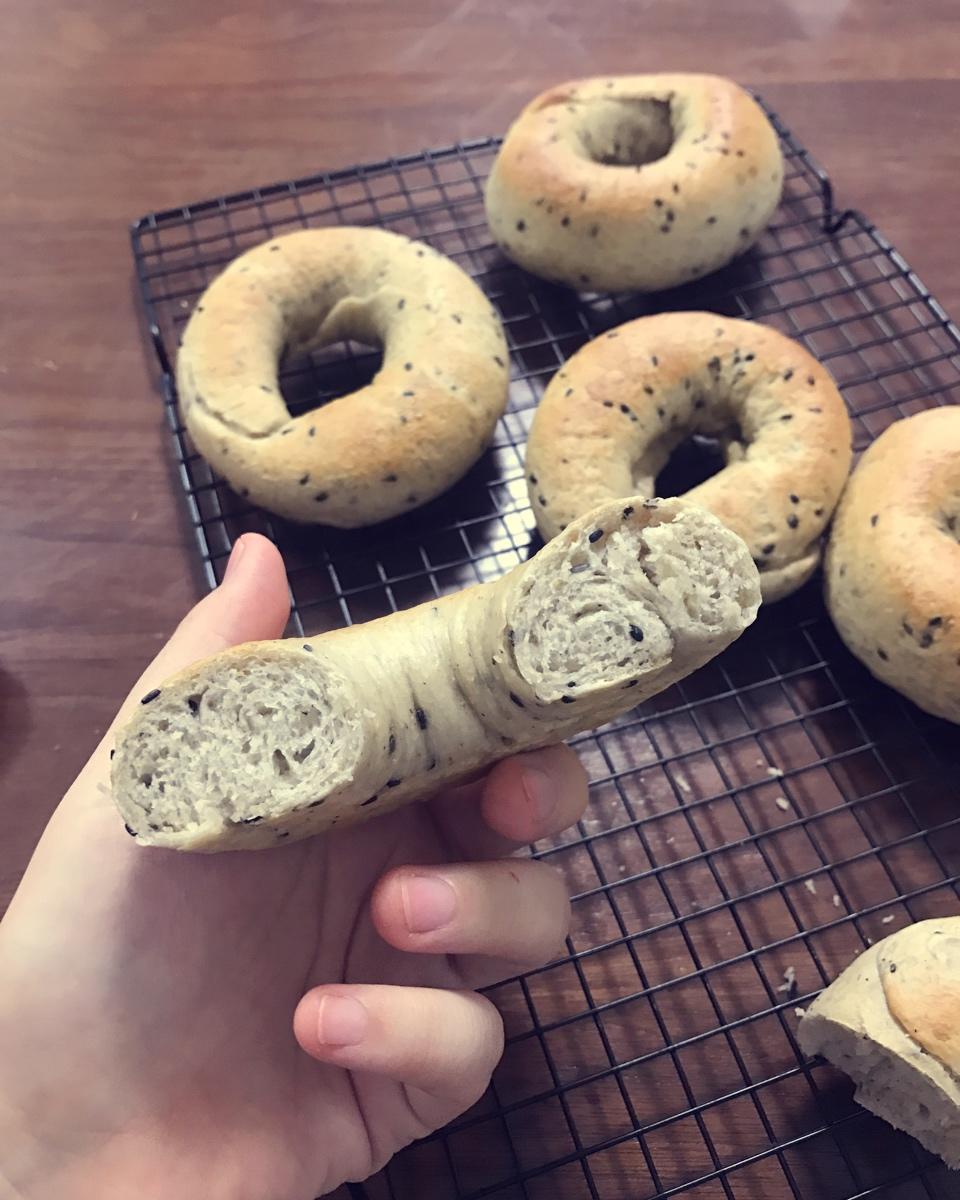 燕麦贝果