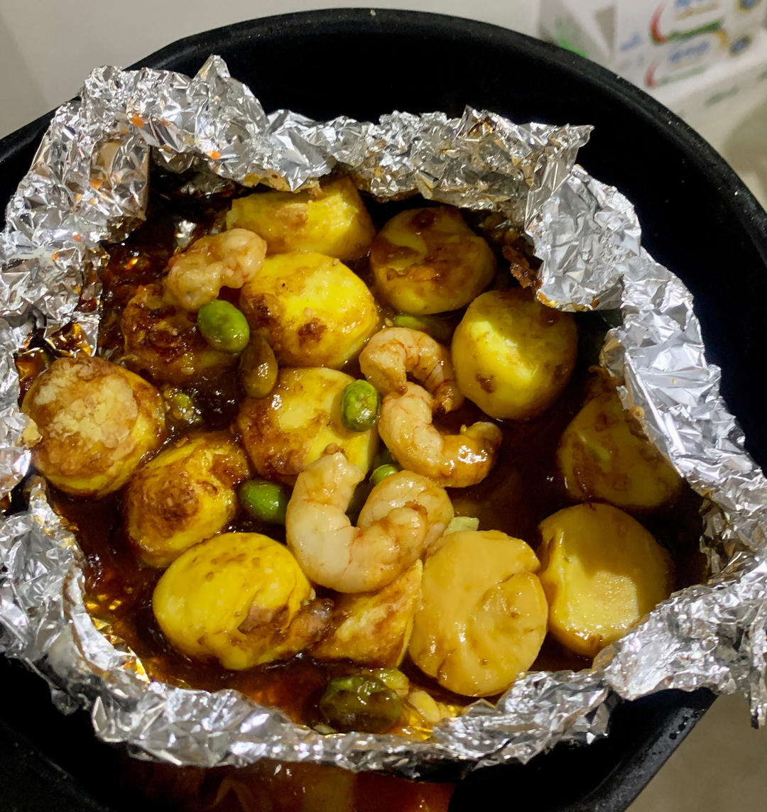 空气炸锅日本豆腐