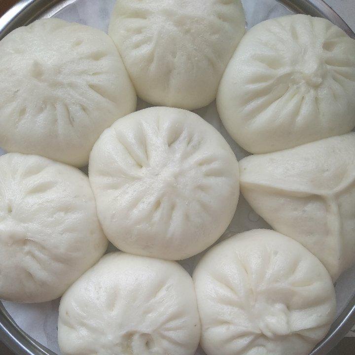 猪肉包子（附视频。一次性发酵。）