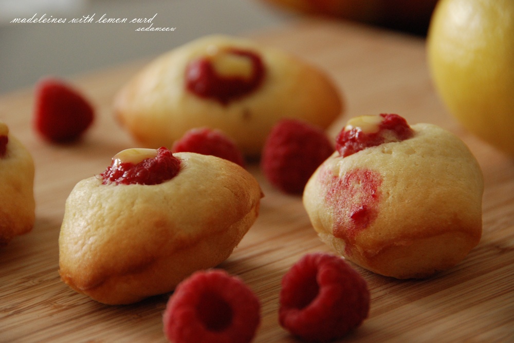 【Rachel khoo】柠檬酱玛德琳(Madeleins a la Creme Au Citron)