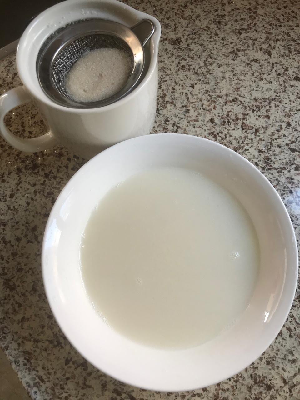 纯奶手撕吐司的做法 步骤1