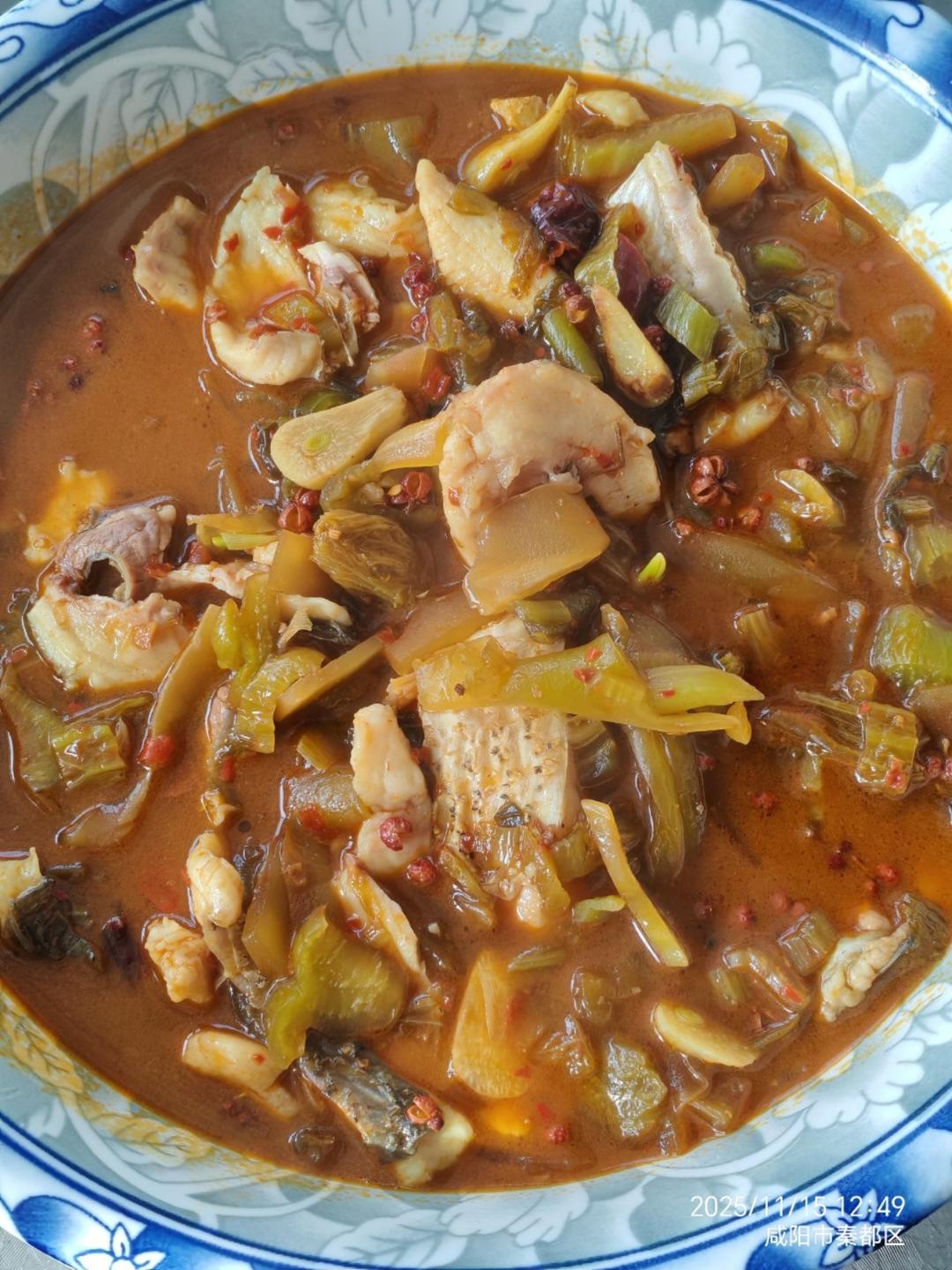 麻辣酸菜鱼🐟（家庭版）