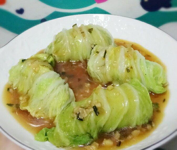 肉酿白菜卷