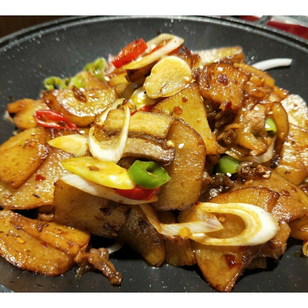 麻辣土豆肉片