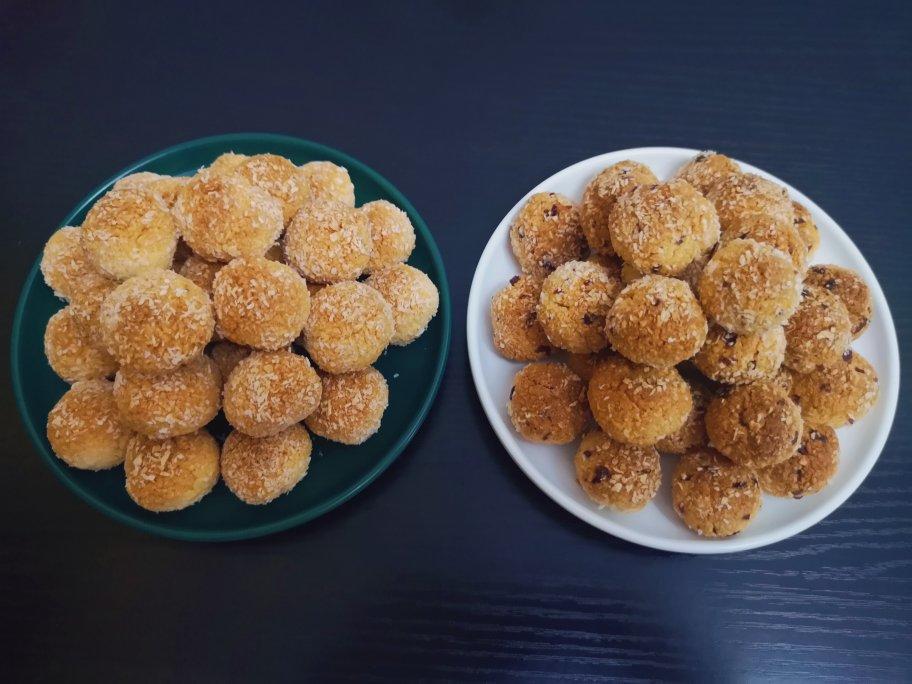 【视频】椰蓉小酥球（消耗蛋黄）童年美食