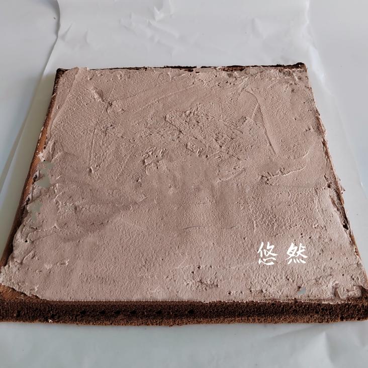 可可蛋糕卷的做法 步骤15