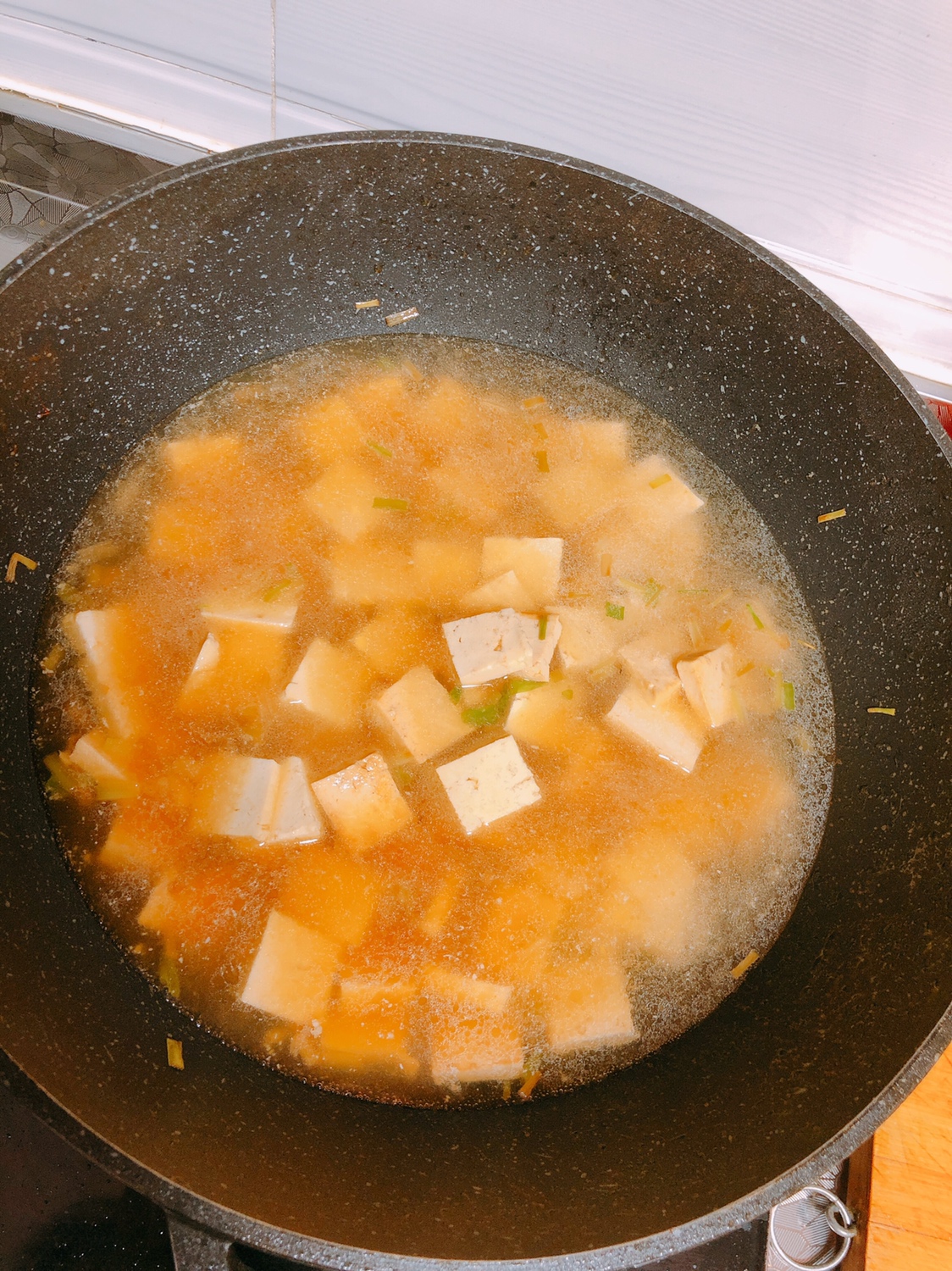 豆腐花蛤汤的做法 步骤3