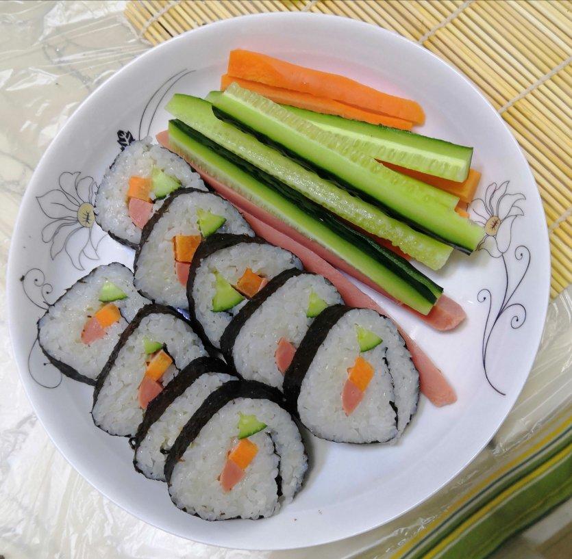 🍣家庭版寿司 | 无寿司醋、无寿司米版本👩🏻‍🍳