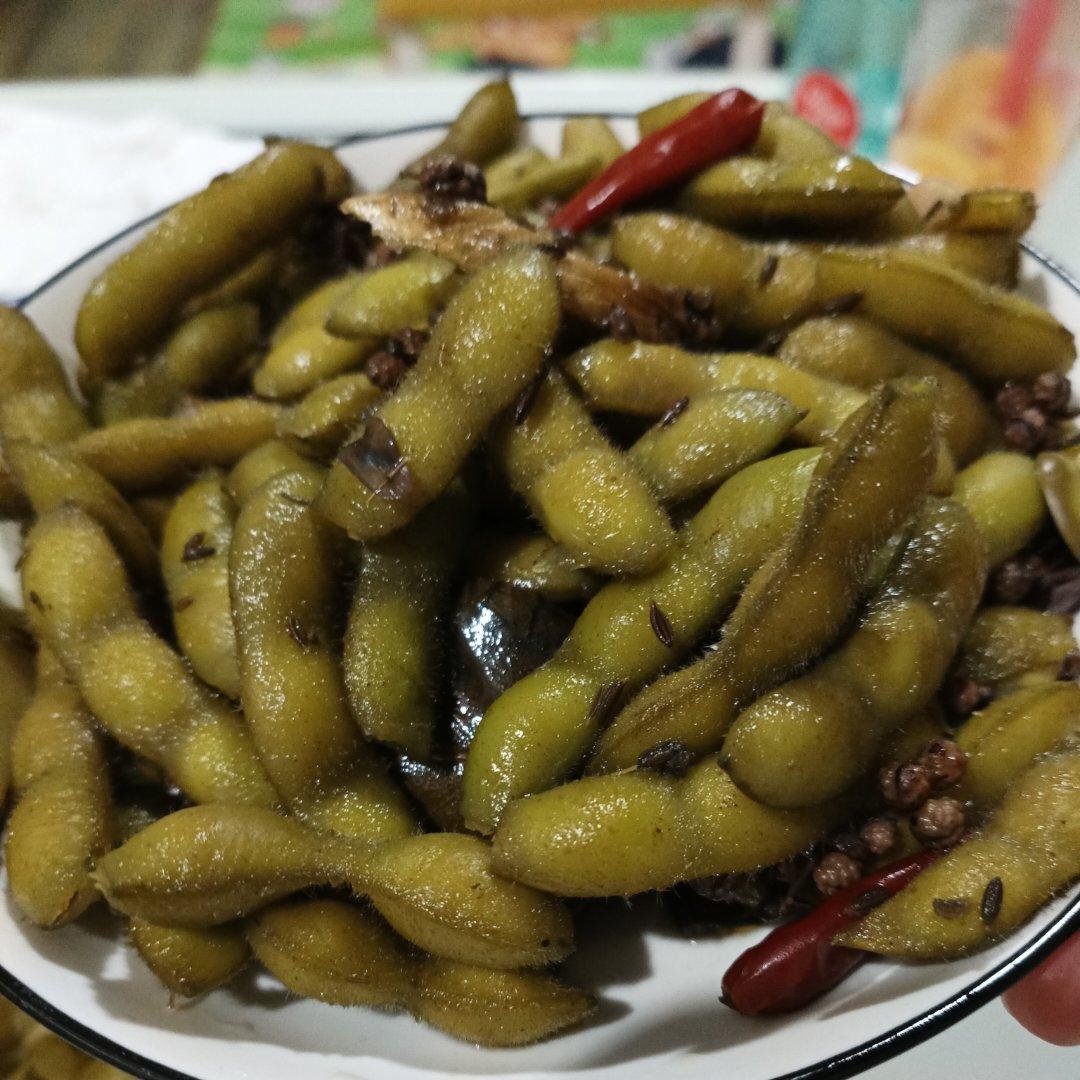 豪华版水煮毛豆