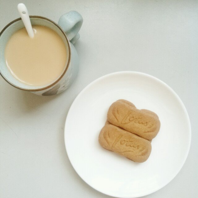 It's teatime.