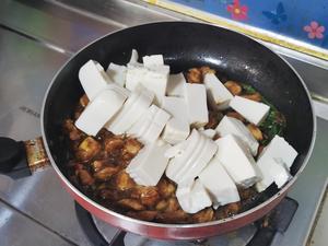 鸡丁烧豆腐的做法 步骤6
