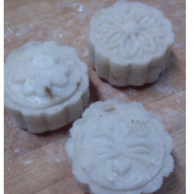 【微波红楼山药糕】无油无糖外层+红豆馅