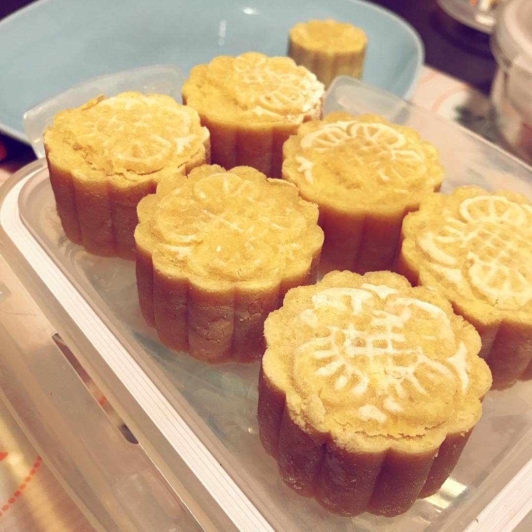 绿豆糕（少油少糖免炒）