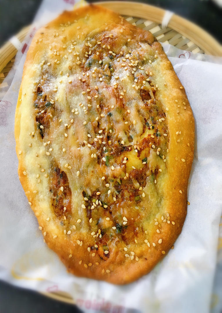 烤箱版鲜肉锅盔