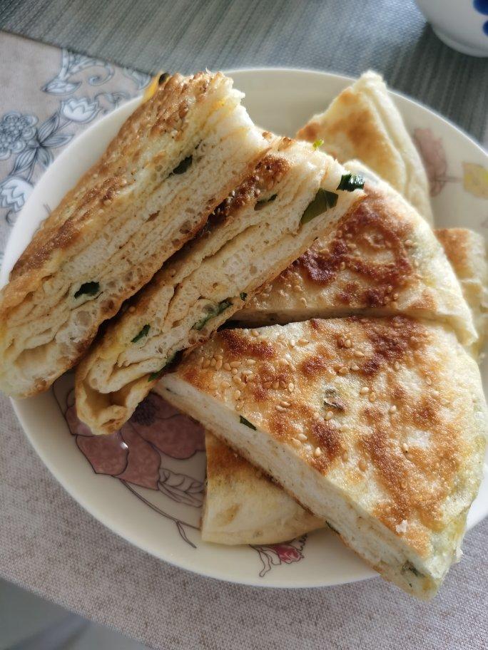 多层葱花饼