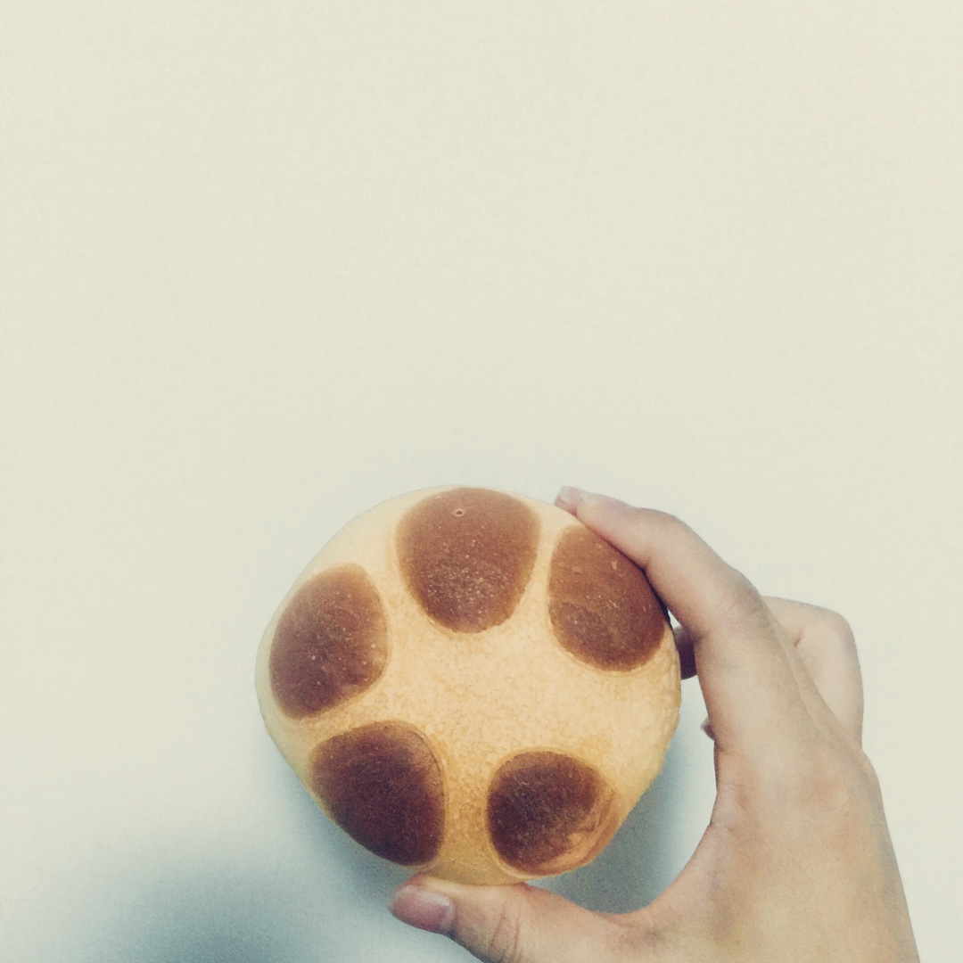 猫爪椰蓉面包——欧克皮的简单装饰
