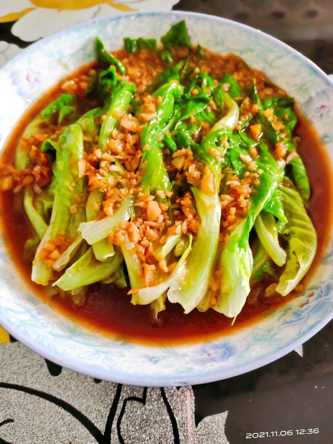 蚝油生菜
