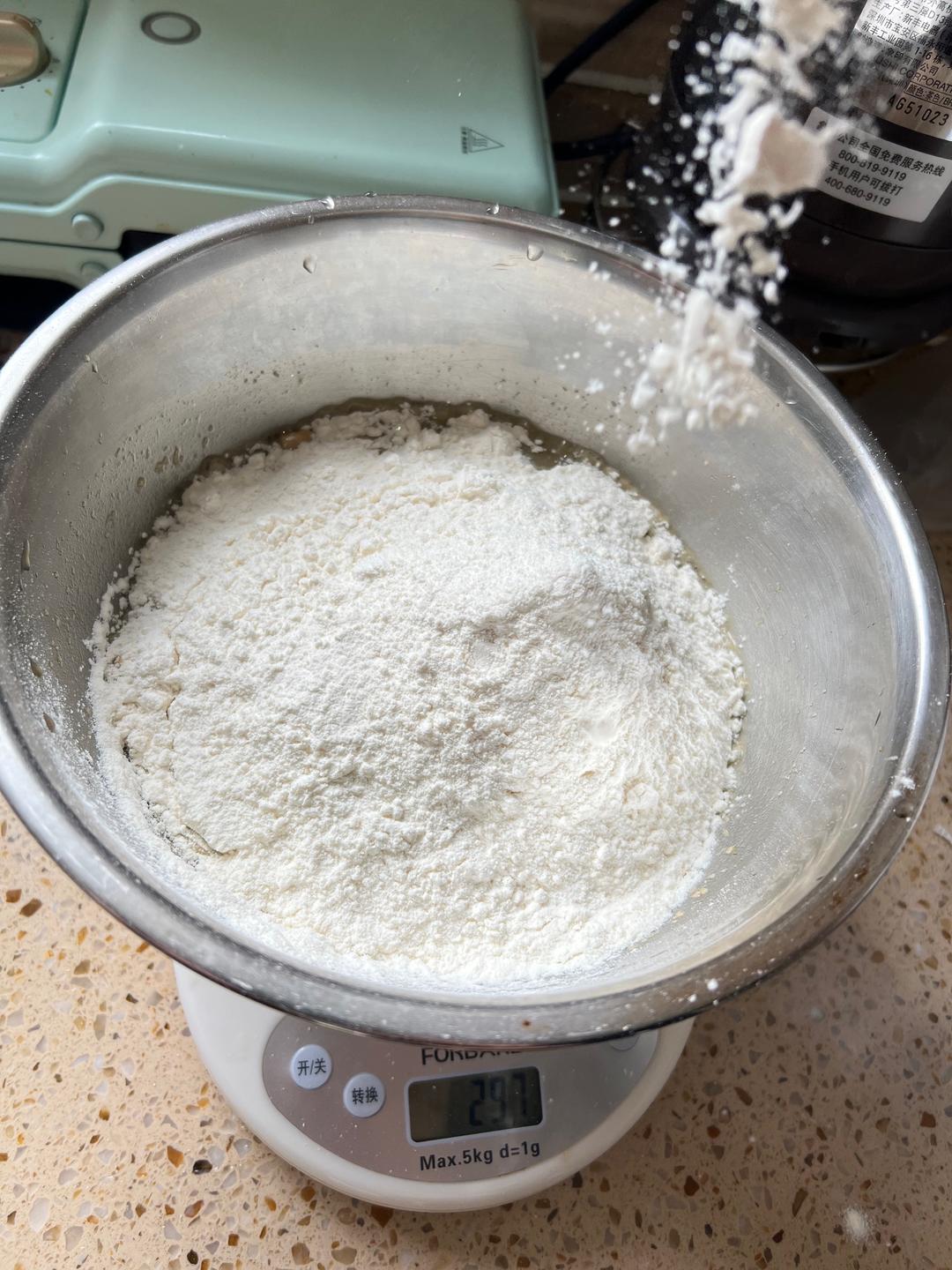 纯奶手撕吐司的做法 步骤1