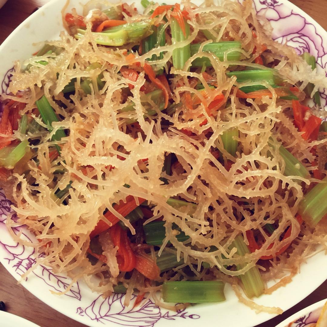 灰灰0827做的凉拌石花菜