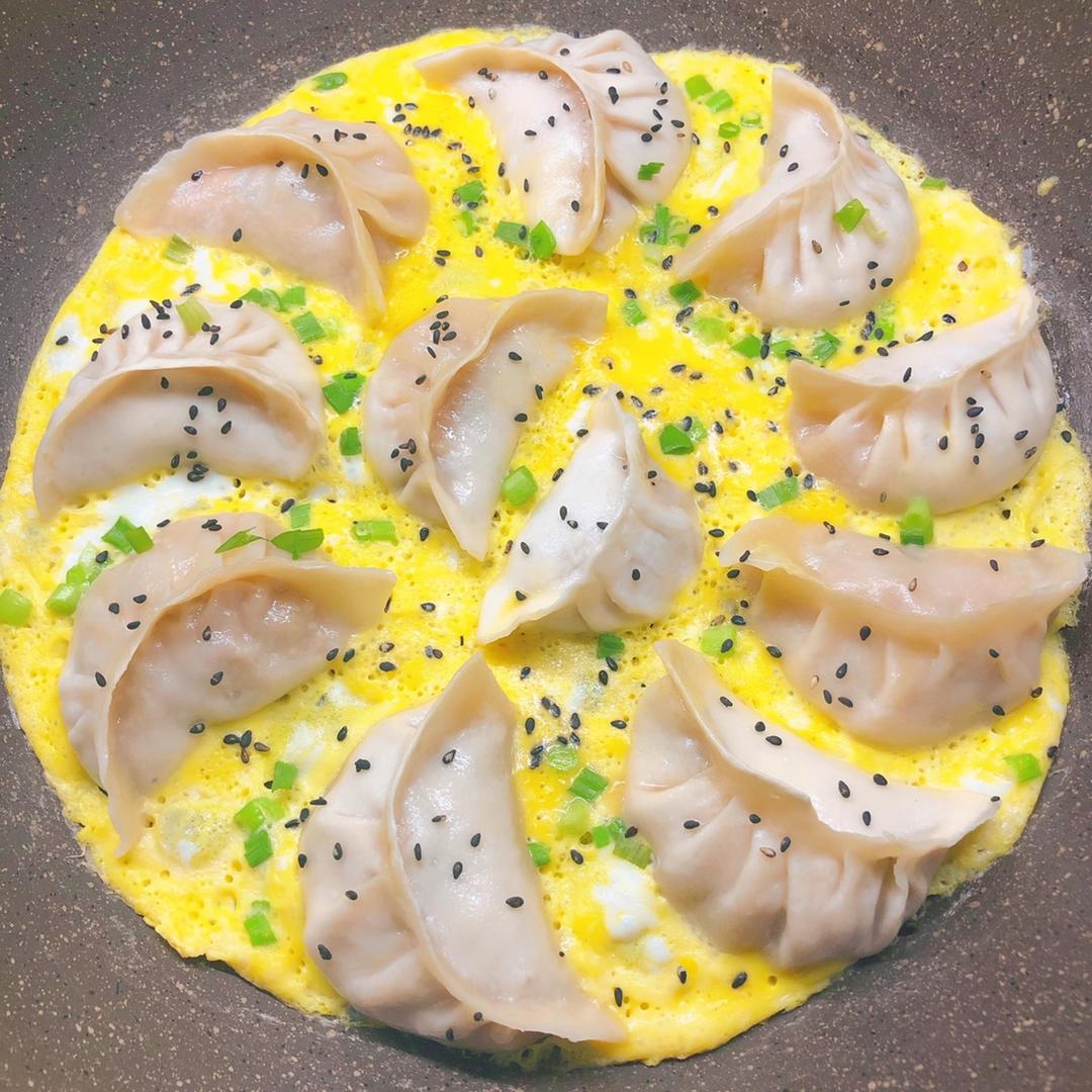 懒人快手抱蛋煎饺